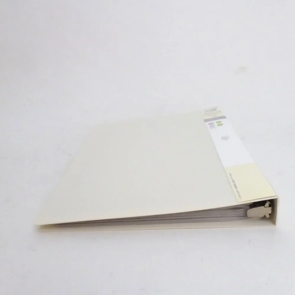 NEW 500 BUSINESS CARD RINGED BINDER CARD HOLDER SLEEVES & TABS JAPAN